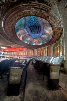 Uptown Theater, Chicago, Ill. Opened in 1925, closed to regular audiences since 1981. Cost to renovate: More than $40 million