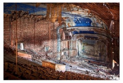 Palace Theater, Gary, Ind. Built in 1924, closed in 1972.