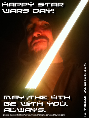 Happy Star Wars Day! May the 4th Be With You. Always.