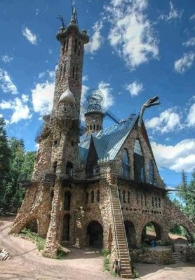 The Bishop's Castle in San Isabel Colorado