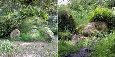 “Giant’s Head” in the Lost Gardens of Heligan.