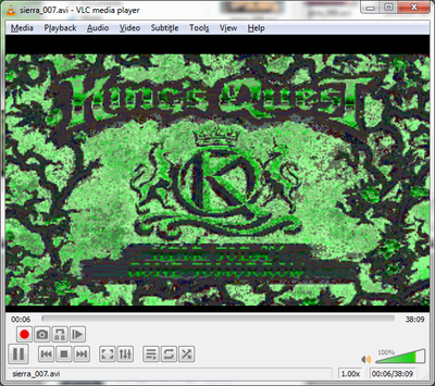 ... but not so much in VLC. LOL