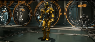 This looks to be Cyrax... but maybe not playable? Just someone you fight in story mode?