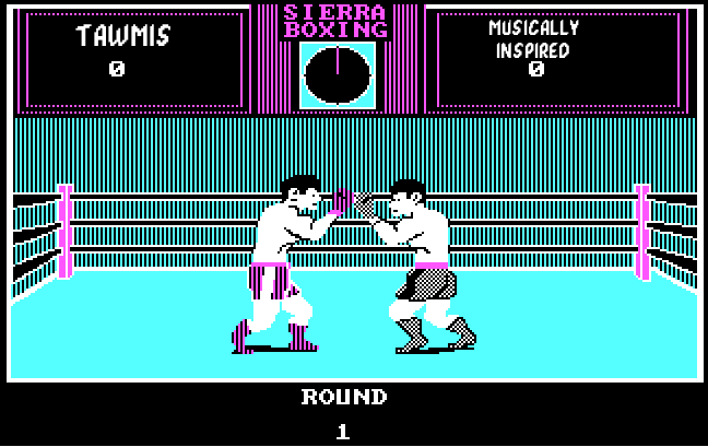 It's on like Donkey Kong... er... Sierra Championship Boxing, I mean!