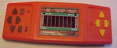 The Tandy Football game... Spent COUNTLESS hours on this...